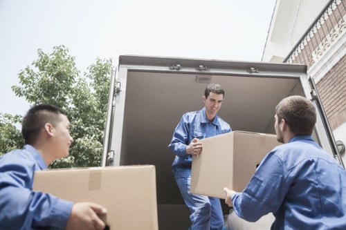 Removal team demonstrating an ethical workplace commitment