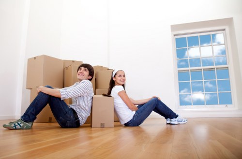 House removal service for a Marylebone apartment or townhouse
