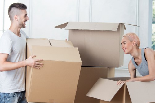 Analytics dashboard used to monitor website performance for a removal company