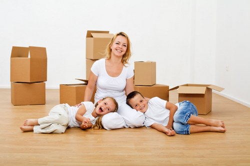 Marylebone office relocation team coordinating a business move