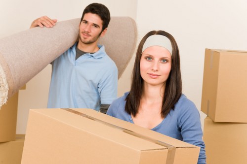 Furniture protection and careful loading during a Marylebone removal