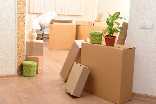 Careful handling of boxes and furniture during a Marylebone move