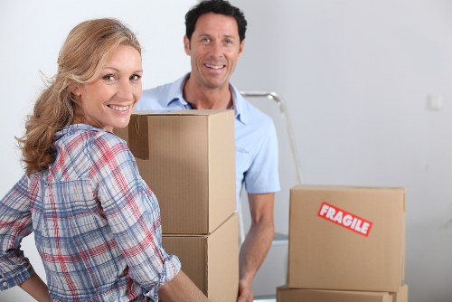 Secure furniture removals in Marylebone with wrapped items ready for delivery