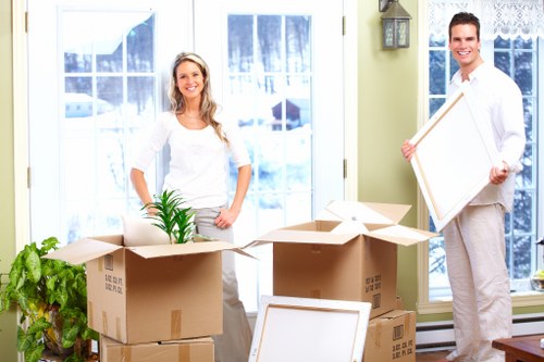 Commercial removal van service for offices and businesses in Marylebone